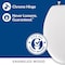 Mayfair Mayfair by Bemis Edgewater Round White Enameled Wood Toilet Seat 44CP-000 - alternate 2